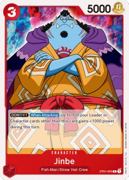 Jinbe (ST01-005) (V.1) - Starter Deck: Straw Hat Crew (Common) [ST01-005]