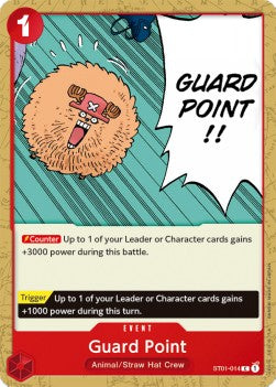 Guard Point (ST01-014) (V.1) - Starter Deck: Straw Hat Crew (Common) [ST01-014]
