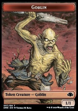 Goblin Token (Red 1/1) - Dominaria Remastered: Extras (Token) [XDMR-T 7]