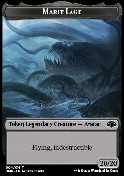 Marit Lage Token (Black 20/20)⁣ - Dominaria Remastered: Extras⁣ (Token)⁣ [T 4]