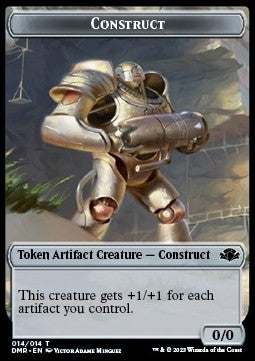 Construct Token (Artifact 0/0)⁣ - Dominaria Remastered: Extras⁣ (Token)⁣ [T 14]