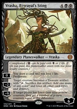 Vraska, Betrayal's Sting - Phyrexia: All Will Be One (Mythic) [ONE-115]
