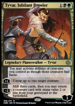 Tyvar, Jubilant Brawler⁣ - Phyrexia: All Will Be One⁣ (Rare)⁣ [218]
