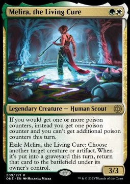 Melira, the Living Cure - Phyrexia: All Will Be One (Rare) [ONE-209]