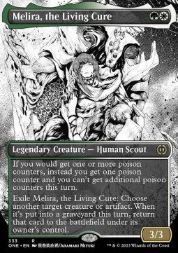 Melira, the Living Cure (V.1) - Phyrexia: All Will Be One: Extras (Rare) [XONE-333]