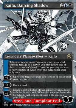 Kaito, Dancing Shadow (V.2)⁣ - Phyrexia: All Will Be One: Extras⁣ (Rare)⁣ [463]