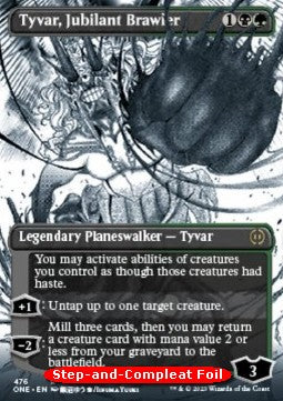 Tyvar, Jubilant Brawler (V.2)⁣ - Phyrexia: All Will Be One: Extras⁣ (Rare)⁣ [476]