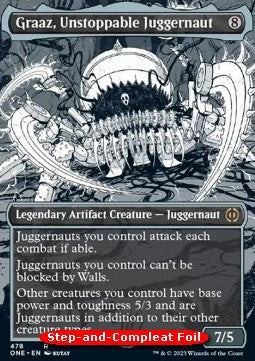 Graaz, Unstoppable Juggernaut (V.2)⁣ - Phyrexia: All Will Be One: Extras⁣ (Rare)⁣ [478]