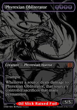 Phyrexian Obliterator (V.2) - Phyrexia: All Will Be One: Extras (Mythic) [XONE-351]