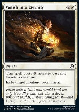 Vanish into Eternity - Phyrexia: All Will Be One (Common) [ONE-36]