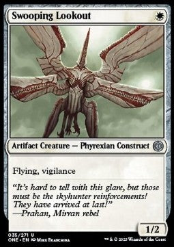 Swooping Lookout - Phyrexia: All Will Be One (Uncommon) [ONE-35]