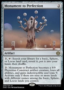 Monument to Perfection - Phyrexia: All Will Be One (Rare) [ONE-233]