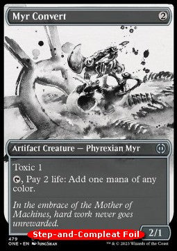 Myr Convert (V.2) - Phyrexia: All Will Be One: Extras (Uncommon) [XONE-479]