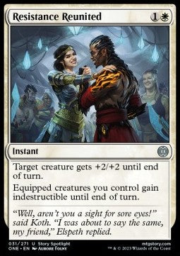 Resistance Reunited - Phyrexia: All Will Be One (Uncommon) [ONE-31]