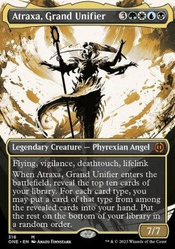 Atraxa, Grand Unifier (V.1) - Phyrexia: All Will Be One: Extras (Mythic) [XONE-316]