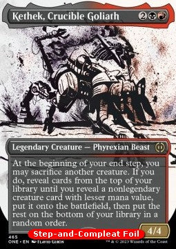 Kethek, Crucible Goliath (V.2)⁣ - Phyrexia: All Will Be One: Extras⁣ (Rare)⁣ [465]