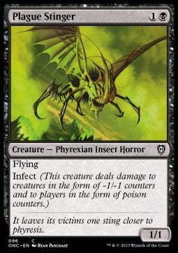 Plague Stinger - Commander: Phyrexia: All Will Be One (Common) [ONC-96]