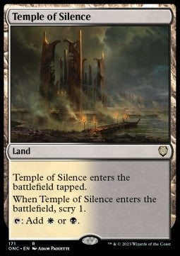 Temple of Silence - Commander: Phyrexia: All Will Be One (Rare) [ONC-171]
