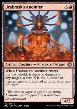 Urabrask's Anointer - Phyrexia: All Will Be One (Uncommon) [ONE-152]