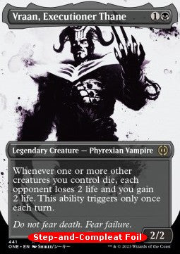 Vraan, Executioner Thane (V.2)⁣ - Phyrexia: All Will Be One: Extras⁣ (Rare)⁣ [441]