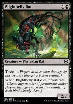 Blightbelly Rat - Phyrexia: All Will Be One (Common) [ONE-85]