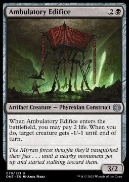 Ambulatory Edifice - Phyrexia: All Will Be One (Uncommon) [ONE-79]