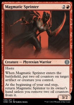 Magmatic Sprinter - Phyrexia: All Will Be One (Uncommon) [ONE-140]
