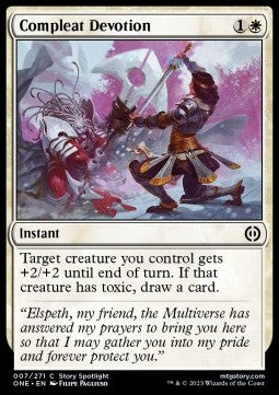 Compleat Devotion - Phyrexia: All Will Be One (Common) [ONE-7]
