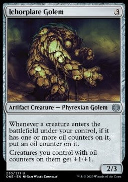 Ichorplate Golem - Phyrexia: All Will Be One (Uncommon) [ONE-230]