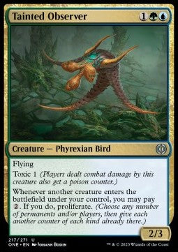 Tainted Observer - Phyrexia: All Will Be One (Uncommon) [ONE-217]