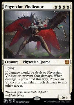 Phyrexian Vindicator - Phyrexia: All Will Be One (Mythic) [ONE-27]