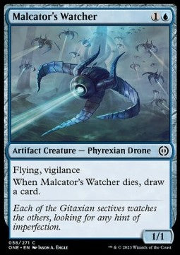 Malcator's Watcher - Phyrexia: All Will Be One (Common) [ONE-58]
