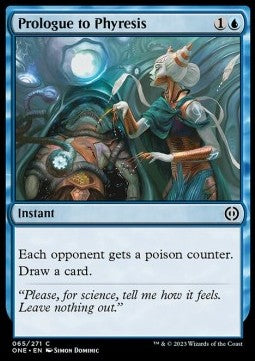 Prologue to Phyresis - Phyrexia: All Will Be One (Common) [ONE-65]