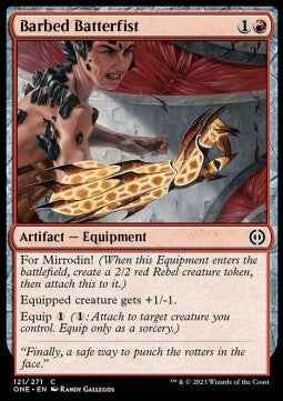 Barbed Batterfist - Phyrexia: All Will Be One (Common) [ONE-121]