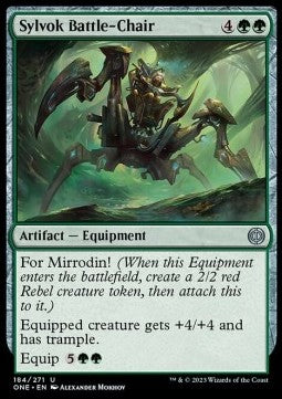 Sylvok Battle-Chair - Phyrexia: All Will Be One (Uncommon) [ONE-184]