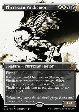 Phyrexian Vindicator (V.1)⁣ - Phyrexia: All Will Be One: Extras⁣ (Mythic)⁣ [300]