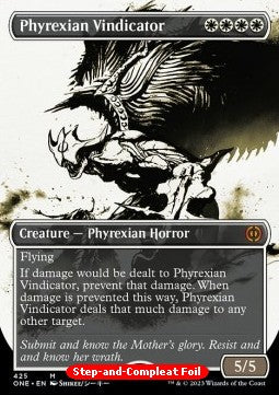 Phyrexian Vindicator (V.3)⁣ - Phyrexia: All Will Be One: Extras⁣ (Mythic)⁣ [425]