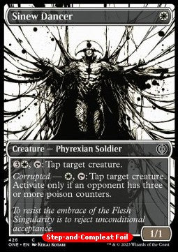 Sinew Dancer (V.2) - Phyrexia: All Will Be One: Extras (Common) [XONE-426]