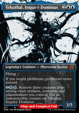 Tekuthal, Inquiry Dominus (V.3)⁣ - Phyrexia: All Will Be One: Extras⁣ (Mythic)⁣ [431]