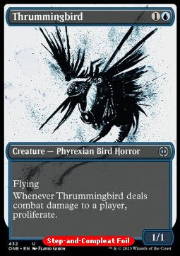 Thrummingbird (V.2) - Phyrexia: All Will Be One: Extras (Uncommon) [XONE-432]