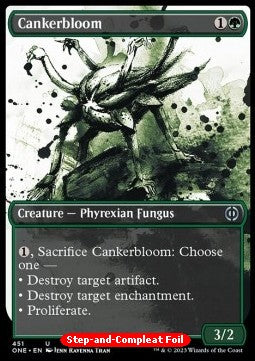 Cankerbloom (V.2) - Phyrexia: All Will Be One: Extras (Uncommon) [XONE-451]