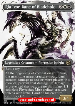 Ria Ivor, Bane of Bladehold (V.2)⁣ - Phyrexia: All Will Be One: Extras⁣ (Rare)⁣ [475]