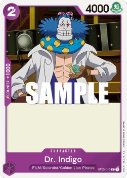 Dr. Indigo (ST05-015) - Starter Deck: ONE PIECE FILM edition (Common) [ST-05-015]