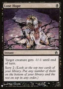 Lose Hope - The List (Common) [ZNL-52]
