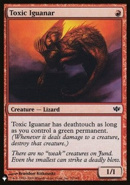 Toxic Iguanar - The List (Common) [ZNL-72]