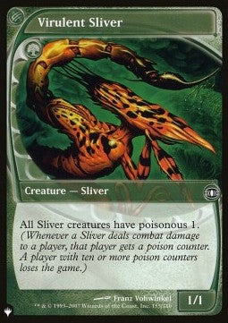 Virulent Sliver⁣ - The List⁣ (Common)⁣ [155]