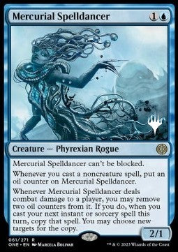 Mercurial Spelldancer (V.2) - Phyrexia: All Will Be One: Promos (Rare) [PONE-61]