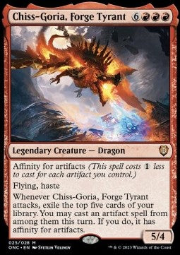 Chiss-Goria, Forge Tyrant - Commander: Phyrexia: All Will Be One (Mythic) [ONC-25]