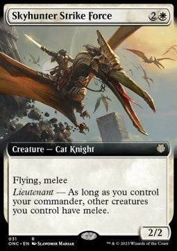 Skyhunter Strike Force - Commander: Phyrexia: All Will Be One: Extras (Rare) [XONC-31]