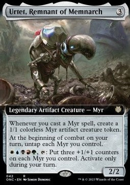 Urtet, Remnant of Memnarch⁣ - Commander: Phyrexia: All Will Be One: Extras⁣ (Rare)⁣ [42]